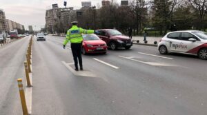 Controale politie trafic prima zi de carantina totala