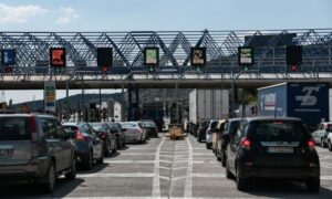 coada autostrada grecia sursa Facebook