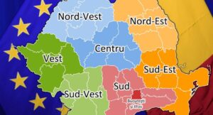 Romania regiuni de dezvoltare sursa Calea Europeana 1