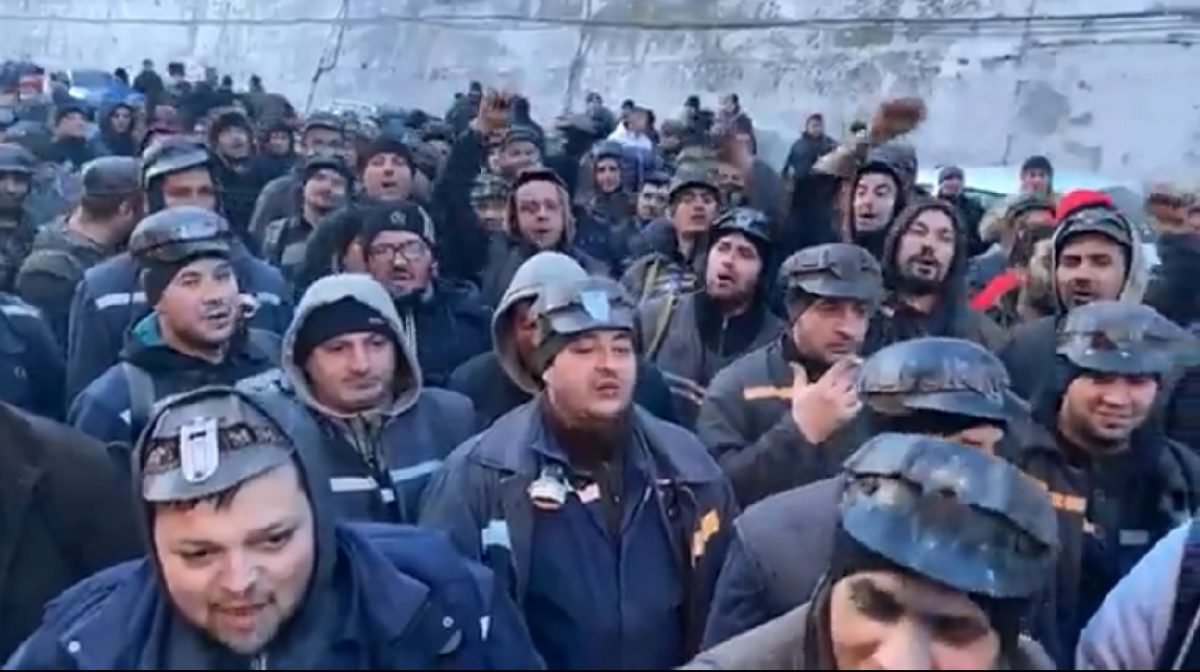 proteste mineri