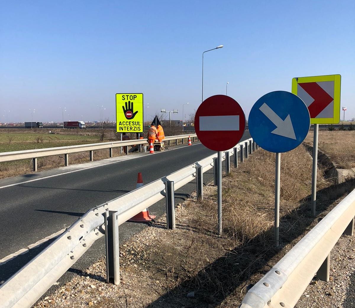 Acces Interzis pe Autostradă