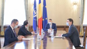 Klaus Iohannis Florin Cîțu Alexandru Nazare Cosmin Marinescu FOTO Presidency.ro