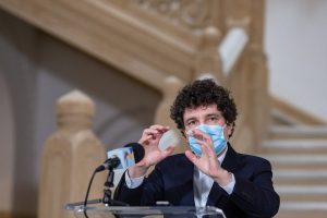 BUCURESTI - CONFERINTA - NICUSOR DAN - 15 MAR 2021