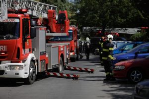 incendiu, masina de pompieri