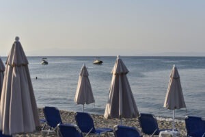 Peninsula Kassandra, regiunea Halkidiki, Grecia