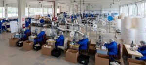 masti protectie, industria textila
