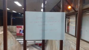 metrou protest
