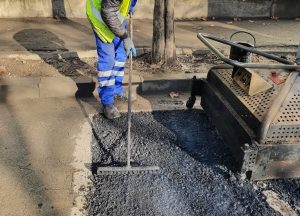 gropi, cratere, reparatii, strada, sector 6