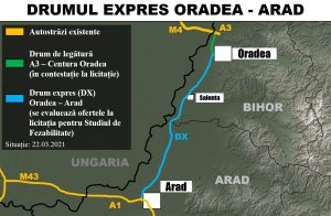 Drumul expres Oradea Arad