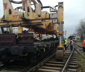 cale ferata, reparatii, tren, feroviar, CFR Infrastructura