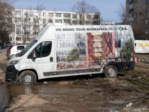 masina parcata neregulamentar