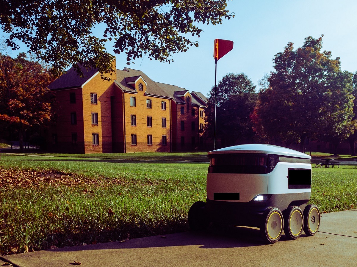 robot, livrare