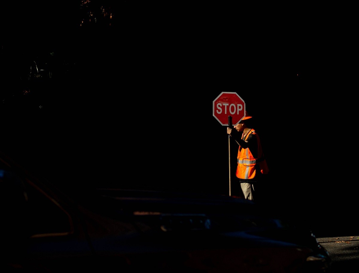 stop, indicator rutier