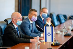 David Saranga, Ambasadorul Israelului și reprezentanții Israel Aerospace Industries
