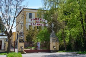 Foto: Fabrica de țigări Sfântu Gheorghe / Sursa Primărie