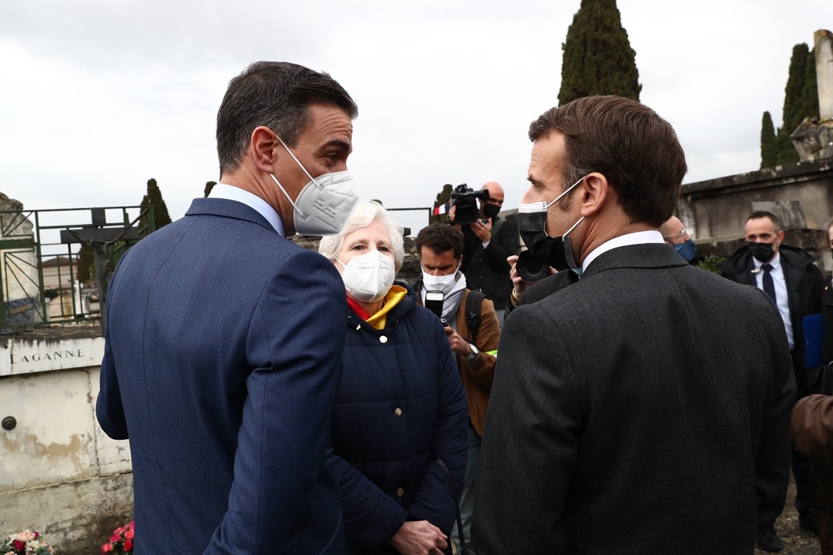 Pedro Sanchez si Emmanuel Macron