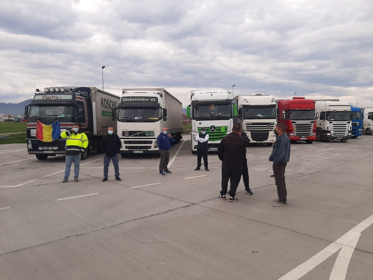 protest transportatori