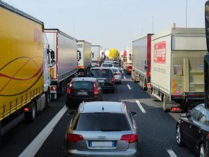 transportator, camion, sofer, trafic, masini