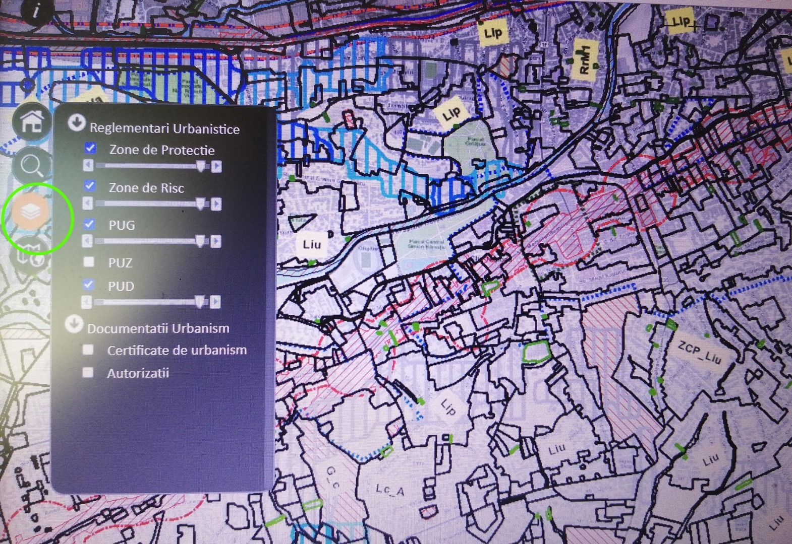 GIS primarie cluj