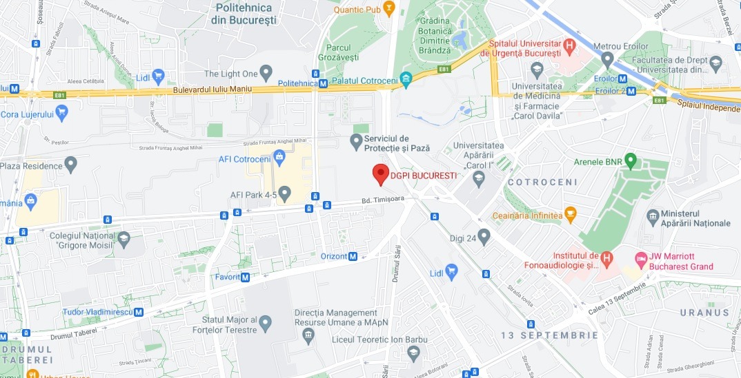 Sediul DGPI