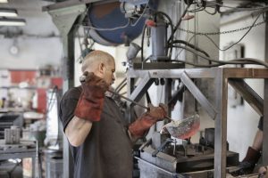 metalurgie, fabrica, muncitor, productie