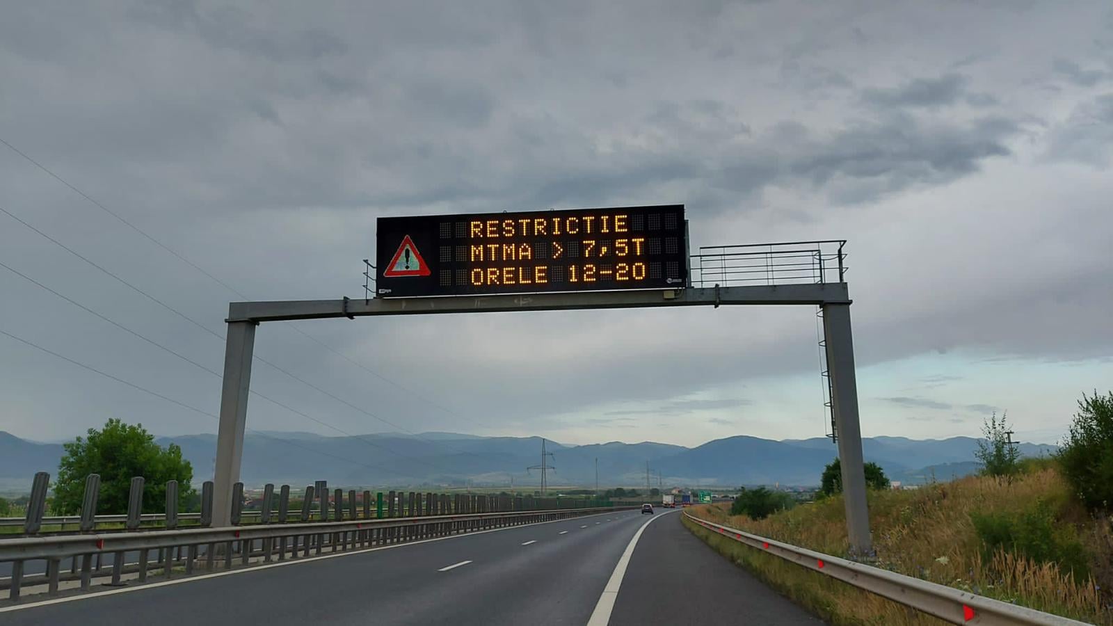 Informare Restricţie Tonaj DRDP Braşov