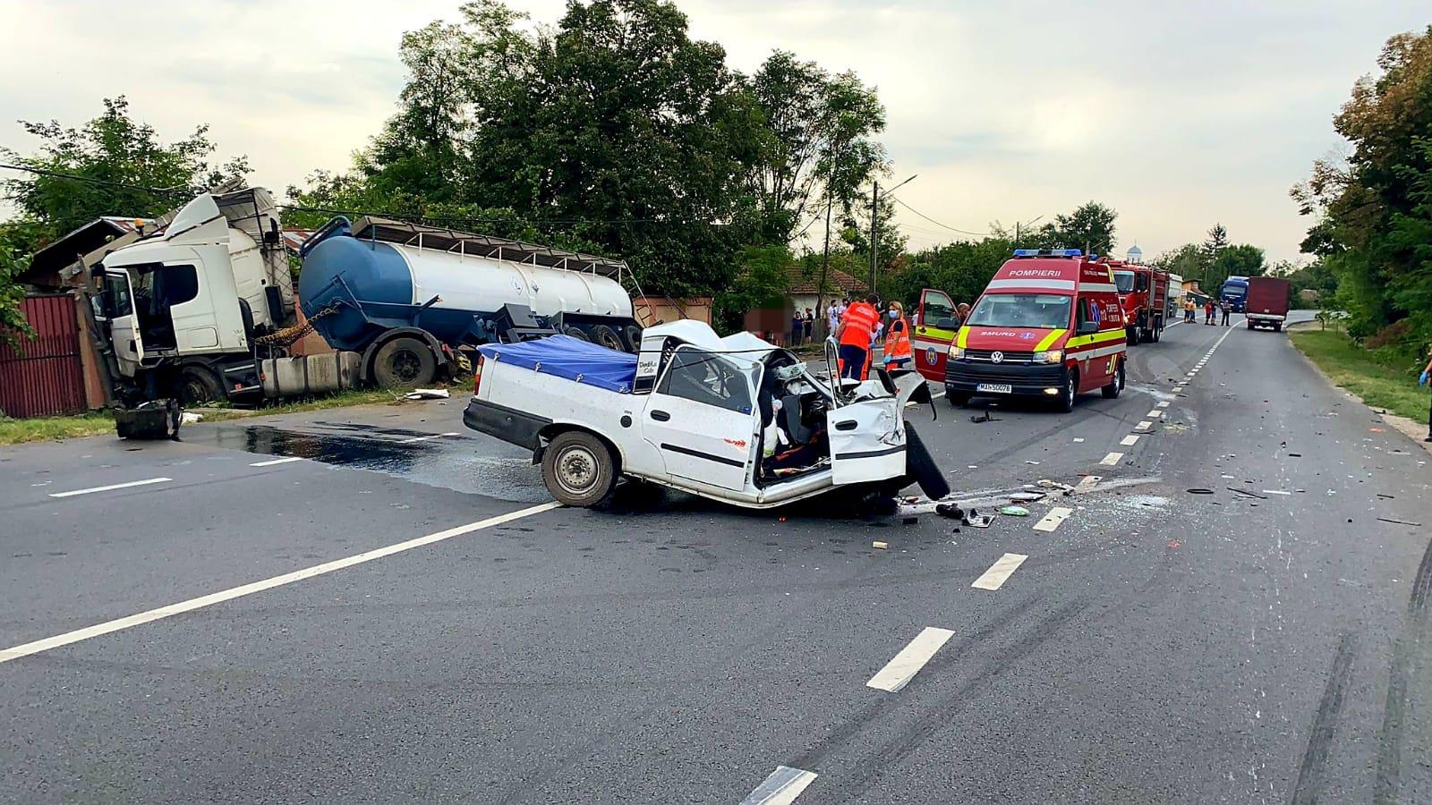DN 2 accident Ialomiţa