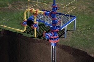 Gazprom, O instalație de gaze a Gazprom de la Chayandinskoye, Rusia.