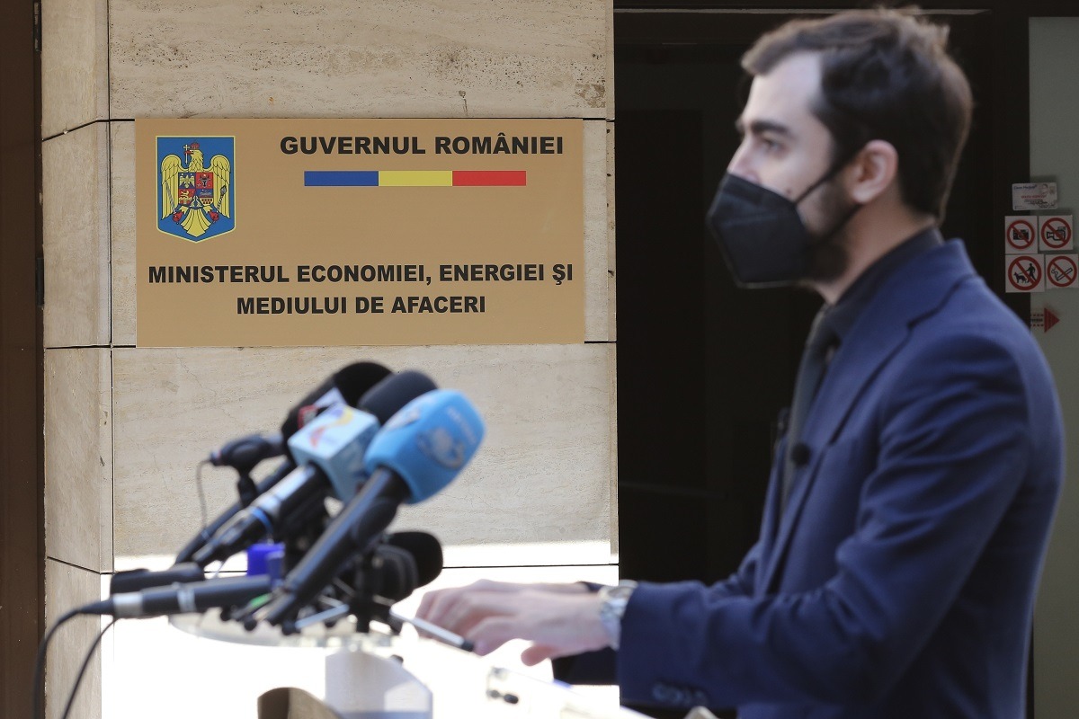 BUCURESTI - MINISTERUL ECONOMIEI - CLAUDIU NASUI - DECLARATII - 22 APR 2021