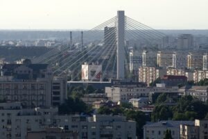 Podul Basarab BUCURESTI - VEDERE AERIANA