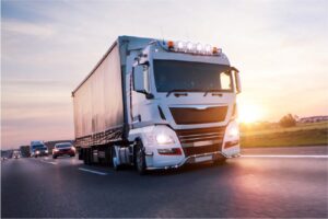 Camion TIR UK