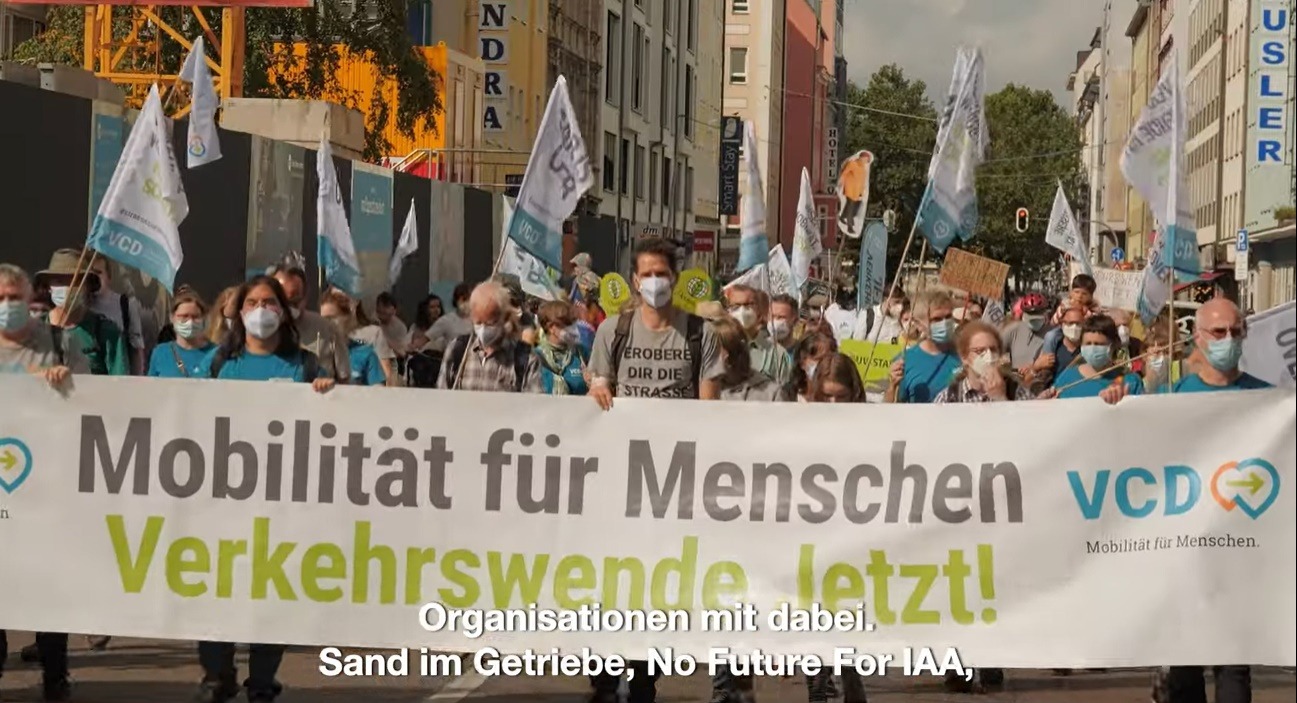 Protest in Munchen