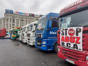 protest transportatori Guvern