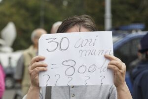 pensie, pensioar, protest