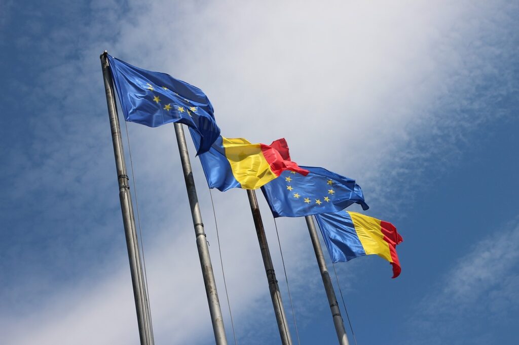 Steaguri Romania si UE