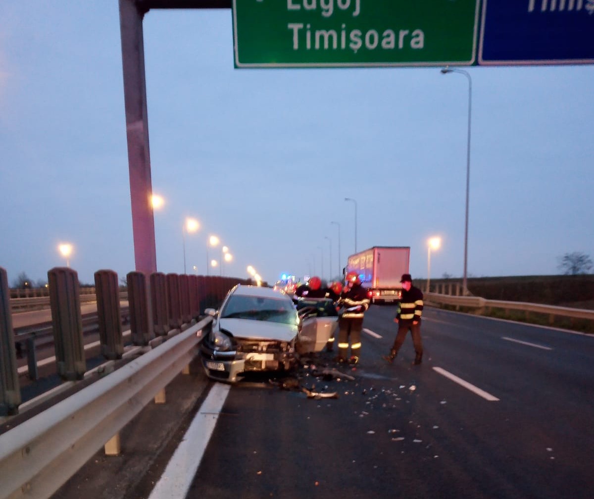 Accident A 1 Giarmata
