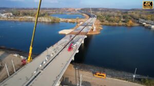 Drum Expres Craiova Piteşti viaduc Olt Slatina