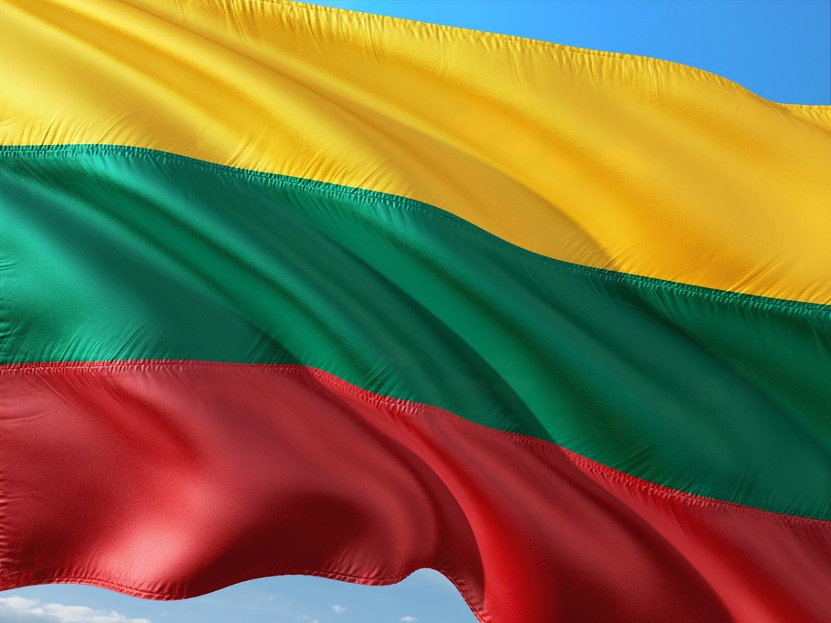 lituania, vilnius, steag, drapel