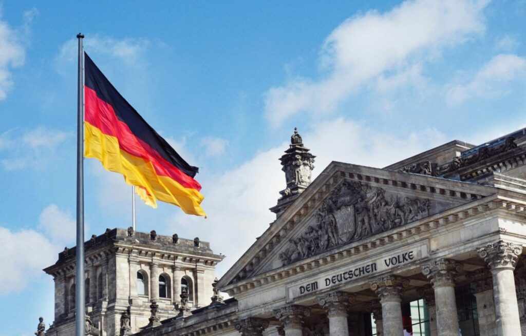 germania, steag, drapel, berlin