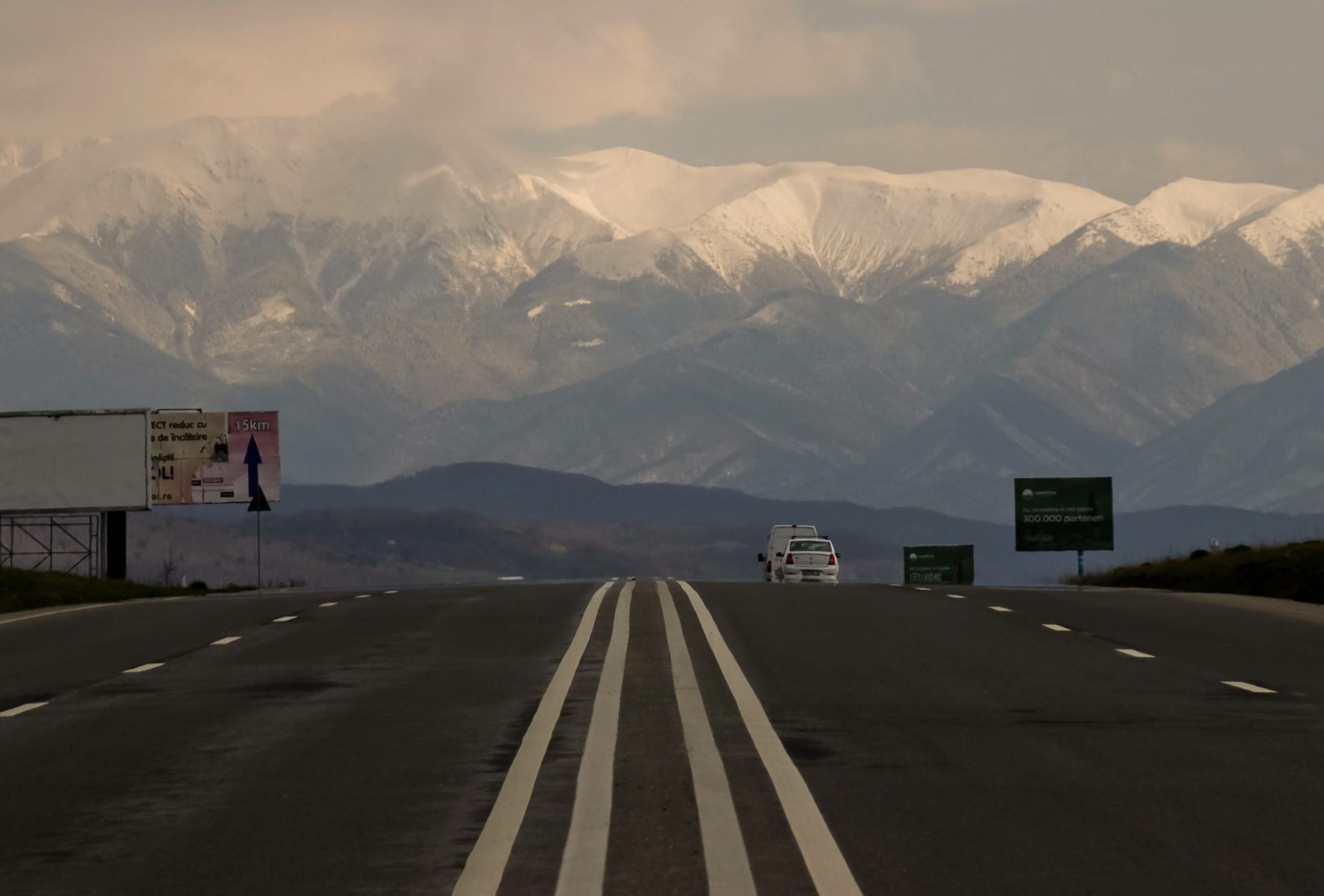DN 1 ieșire spre Făgăraș