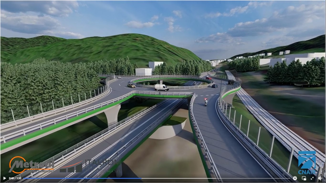 Sens giratoriu suspendat Predeal DN 1