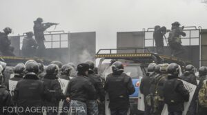 Protest poliție Kazahstan
