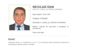 ioan neculaie urmarire politie