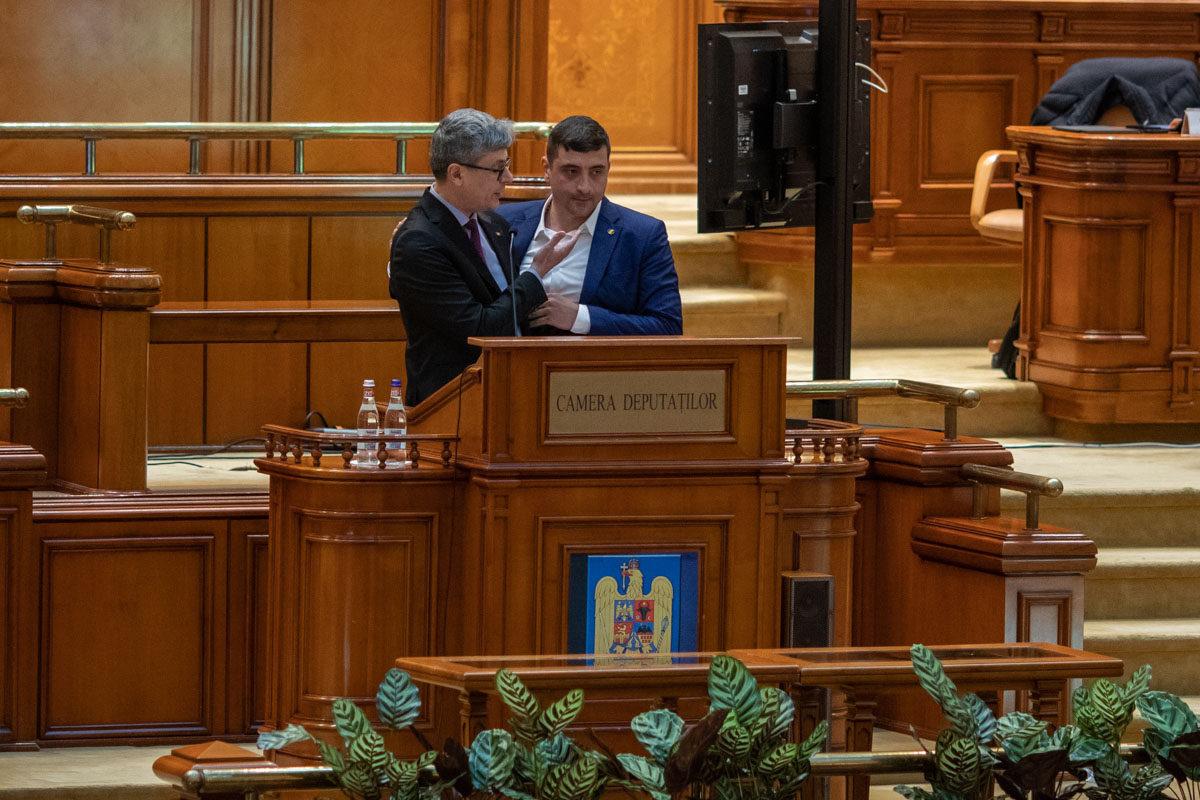 Virgil Popescu, ministrul Energiei, George Simion