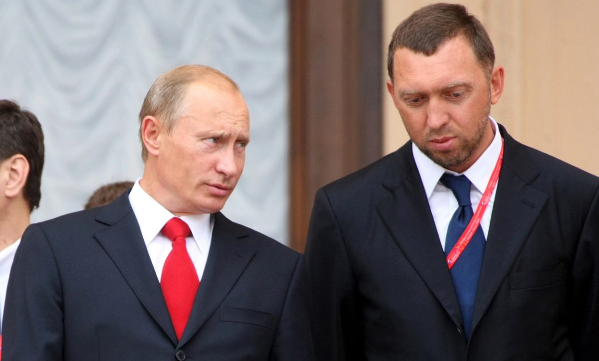 Vladimir Putin si Oleg Deripaska