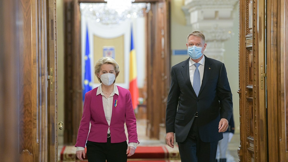Klaus Iohannis Ursula von der Leyen