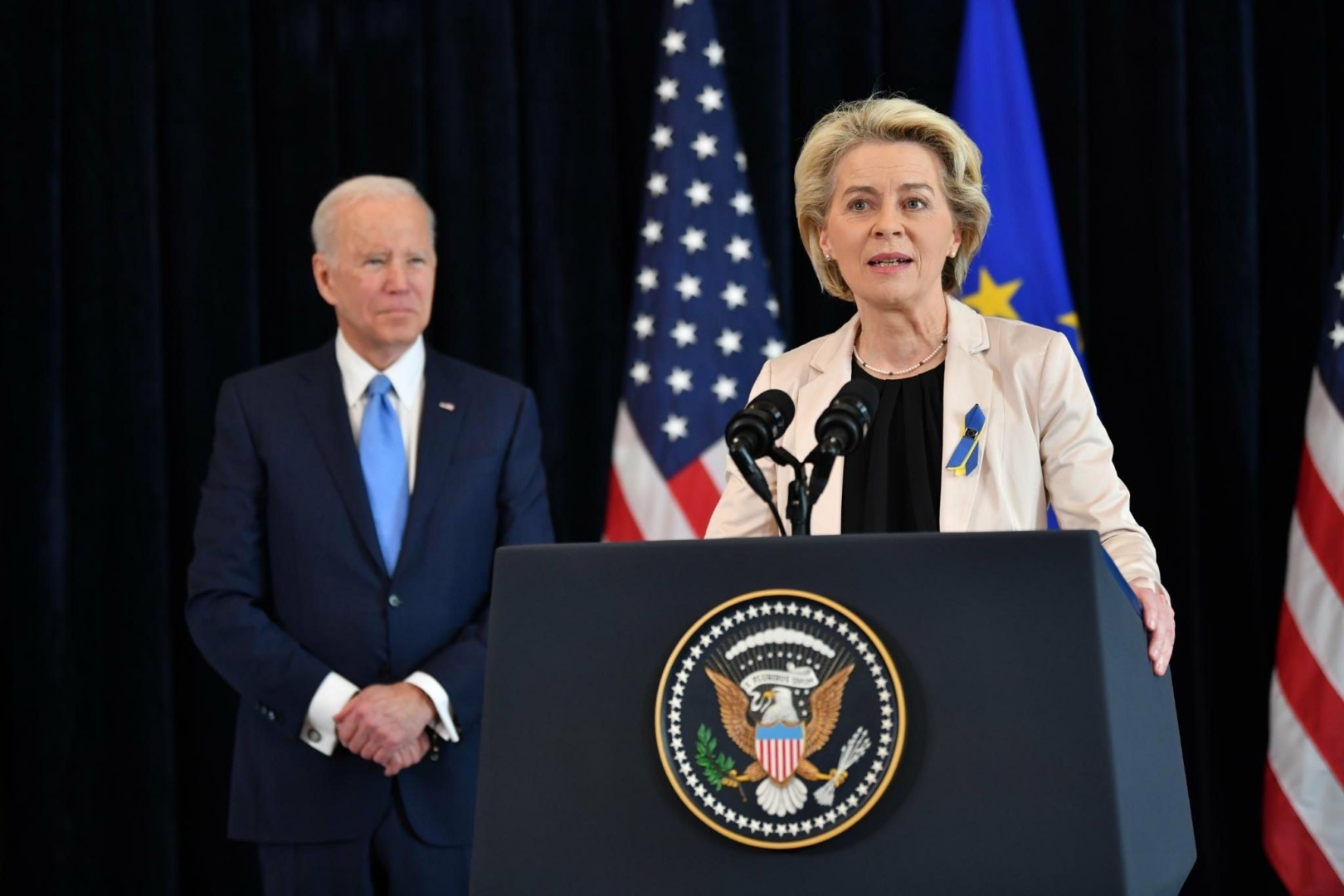 Ursula von der Leyen Joe Biden