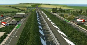 Autostrada A 7 machetă