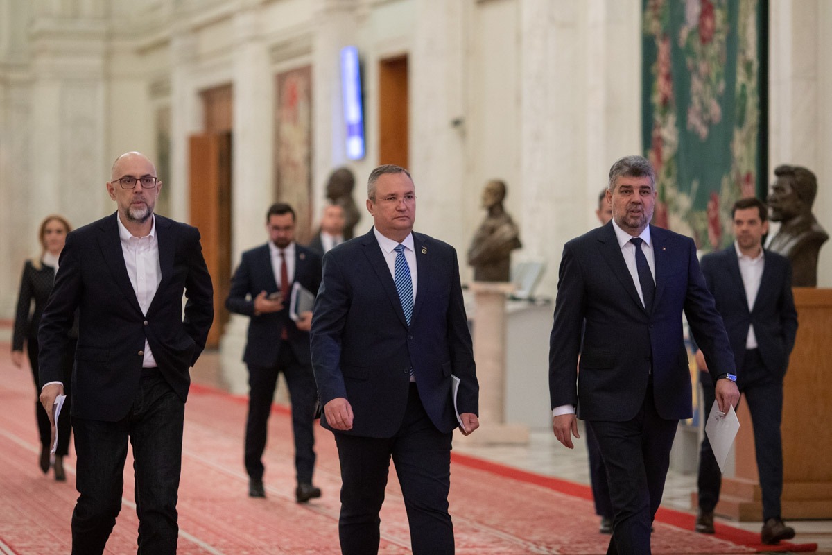 coalitie, Marcel Ciolacu, Kelemen Hunor, Nicolae Ciuca