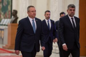 Marcel Ciolacu, Nicolae Ciuca, coalitie